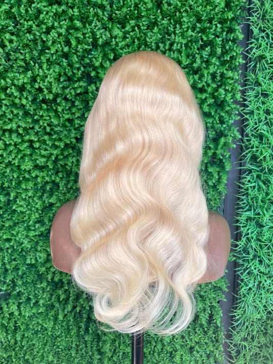 Platinum Blonde Body Wave HD Lace Wig